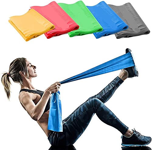 Electrotech fitnessBox Resistance Bands Set, 5 Pack Latex Exercise Bands with 5 Resistance Levels, Skin-Friendly Elastic Bands for Home Workout, Strength Training, Yoga, Pilates (5pcs Set) (B09GNJT3YT) Amazon Price History, Amazon Price Tracker
