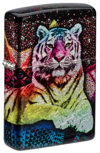 Encendedor Zippo Mystic Tiger Diseño Multicolor