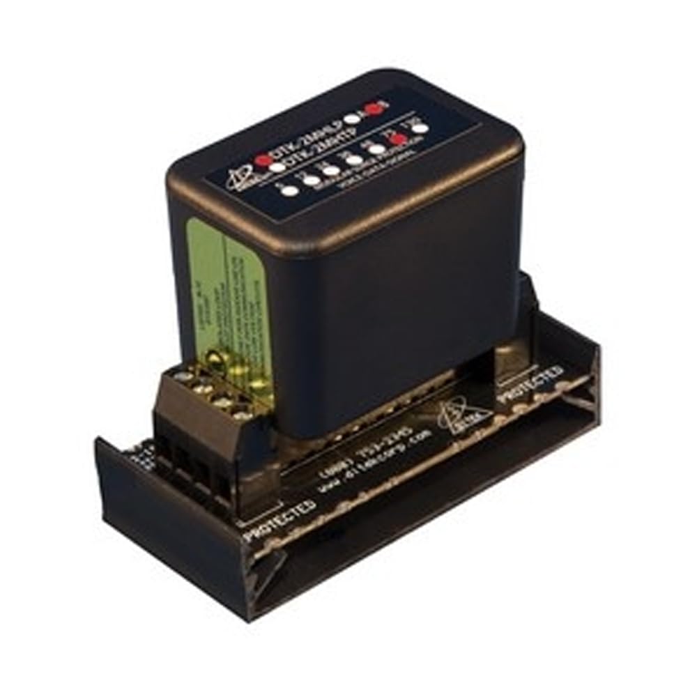 Ditek DTK-2MHLP75BWB 75v 2 Pair Hybrid Field Replaceable Suppression Module W/ Hardwired Base