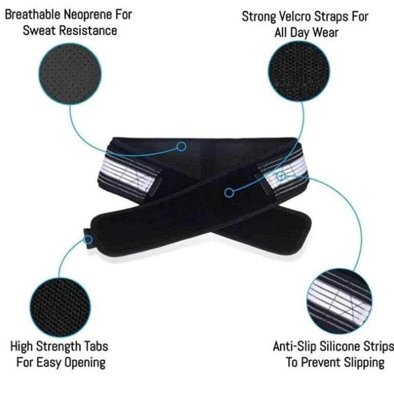 Aryamurti Waist Support Brace Belt Dainely Belt Healthy Belt Eliminate Back Hurt the Healthy Way Breathable Lower Back Support (Pack of 1) 3
