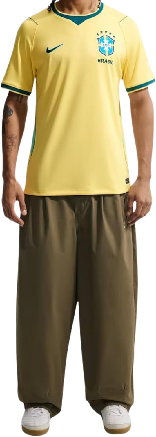 Nike Herren Brazil National Team Dri-fit Stadium Away T-Shirt (1er Pack)