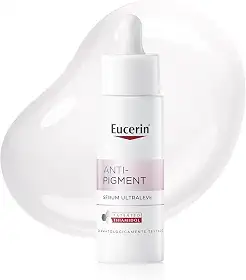 EUCERIN Sérum Facial Ultraleve Antimanchas e Antibrilho 30ml, Anti-Pigment, Clareador, Thiamidol, Peles Oleosas