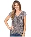 Lucky Brand Women's Multi Paisely Top