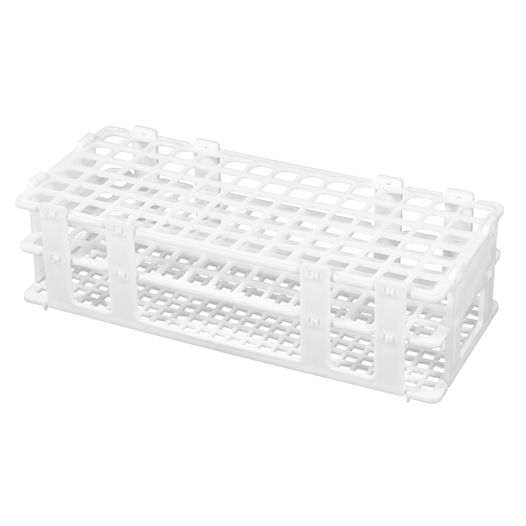 NAMOARLY Pp Plastic Well Test Tube Rack Mm Diameter Holder Lightweight and Portable Essential Lab Equipment Random