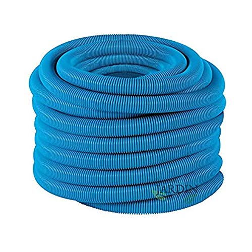 Suinga Manguera Autoflotante de 38 mm para Piscina, 8 Metros - 1 1/2", Ideal para Limpiadores Manuales o Skimmers