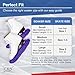 CRS Cross Ice Skate Guards, Soakers and Towel Gift Set. Essential Ice Skating Hard Guard and Soft Skate Blade Cover Accessories for Figure Skating or Hockey (Passion Purple, Large)