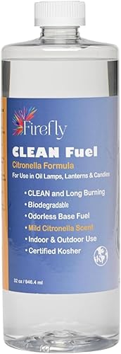 Lámpara de aceite Firefly, usa combustible limpio, clean-32-c