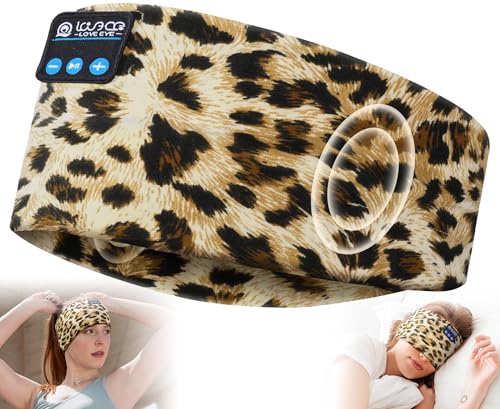 Image of LOVE EYE Sleep Sport Headphones Wireless Bluetooth 5.4 Headband Headphone
