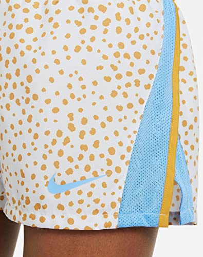 Girls Dri Fit 10K2 Animal Print Shorts Youth Size Medium Color Football Grey, Uni Blue4