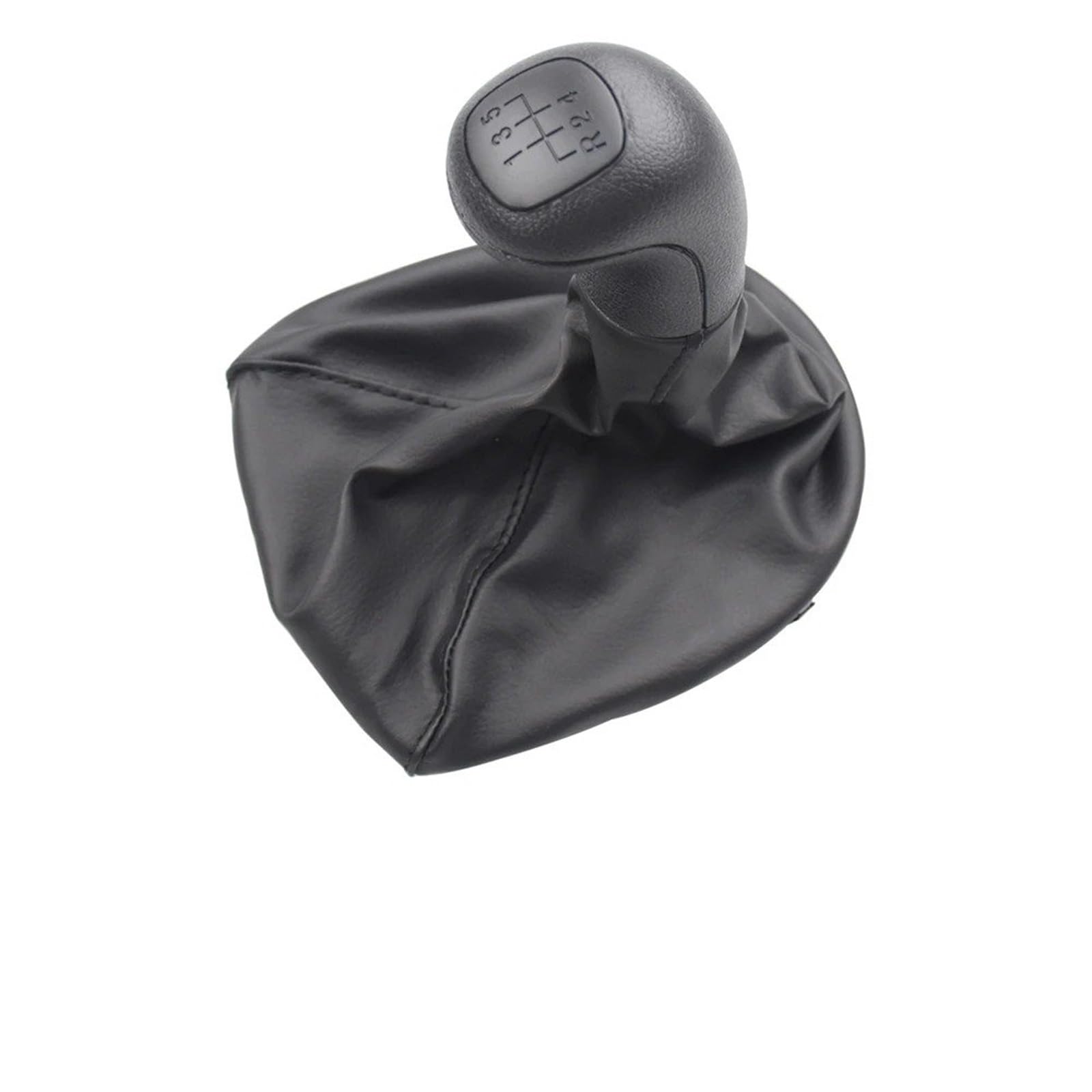 WBDMSZJQRT Shift Lever Knob for Benz VITO 638 W638 5 Speed Black Shift Gear Knobs Boot Car Knob Gaiter