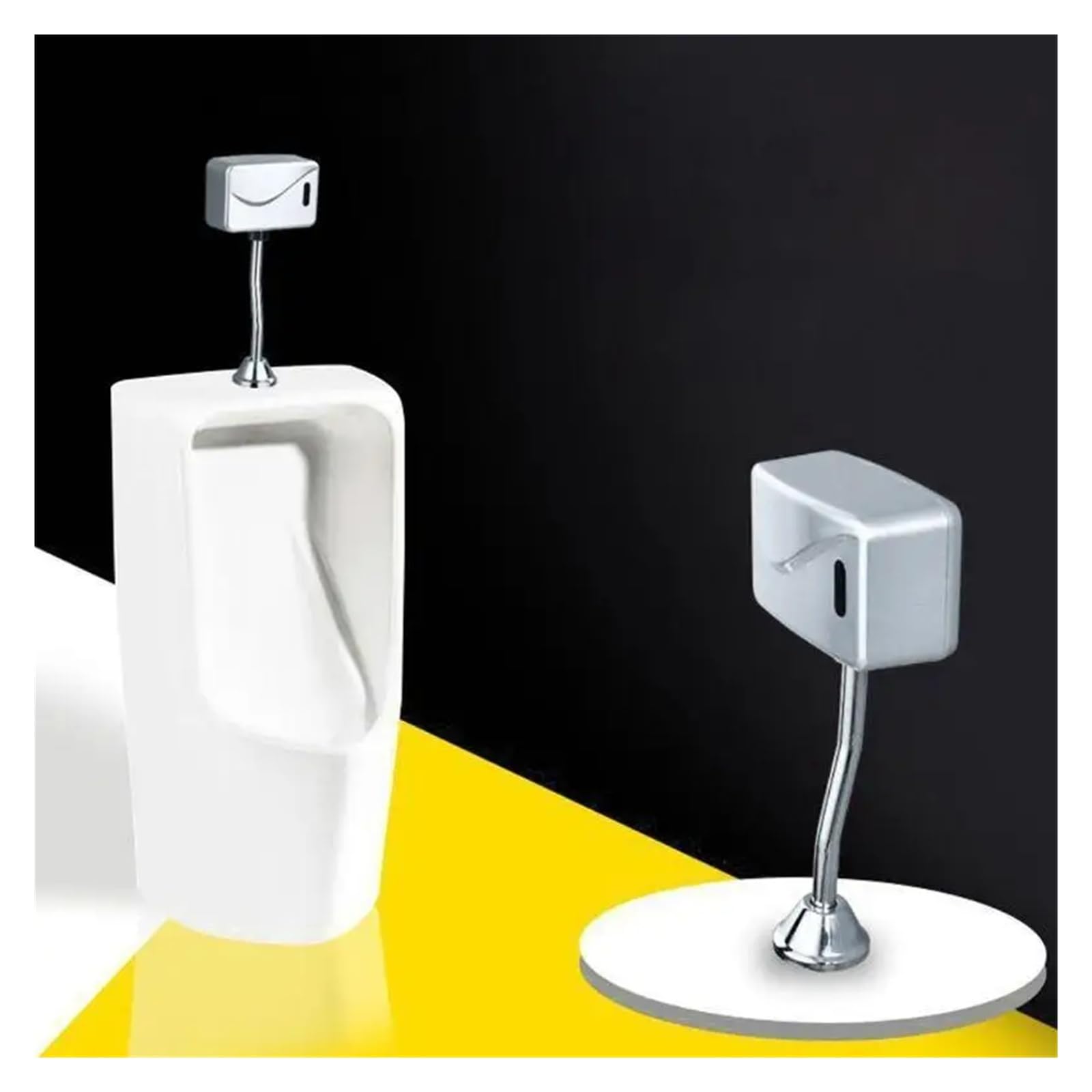 Fluxómetro manual para inodoro Válvula De Descarga Automática For Urinario Con Sensor Inodoro Baño Montado En La Pared