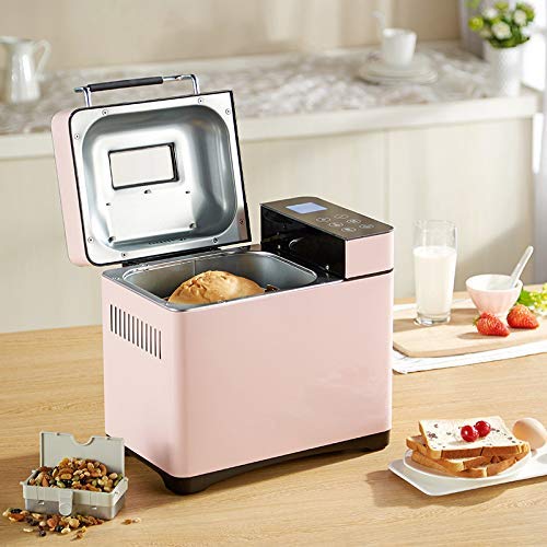 Edelstahl Brotbackautomat 12 voreingestellte Funktionen FastBake Bread Maker Anfänger freundlich Brot-Hersteller 2LB, 500W