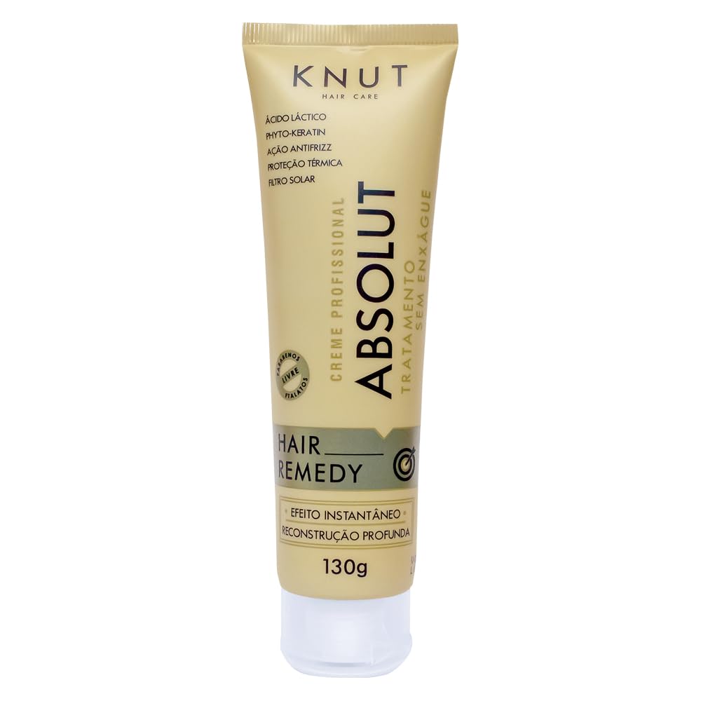 KNUT Hair Care Hair Remedy Absolut 130G Knut Hair Care | Amazon.com.br