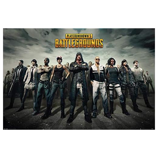 Close Up G874320 Player Unknown's Battlegrounds Poster Group, Mehrfarbig, 61x91.5 cm, 2 Einzelteil