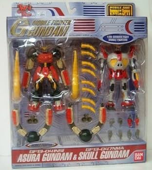 モビルスーツインアクション　ゼウスガンダムとアシュラ＆スカルガンダムのセット モビルスーツインアクションゼウスガンダムとアシュラ＆スカル