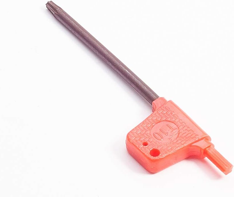 Utoolmart Torx Screwdriver, T10 S2 Flag Handle Star Driver Key Wrench Spanner 10Pcs