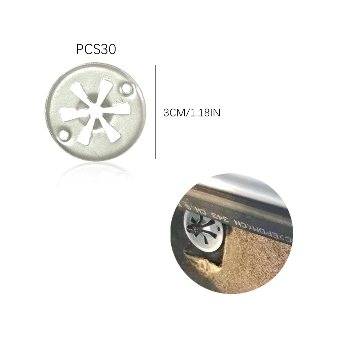 Kit 80 Rondelle Di Bloccaggio In Acciaio 65Mn – Per Schermi Termici Auto, Resistenti Al Calore Fino A 300°C, Per VW, Audi E BMW