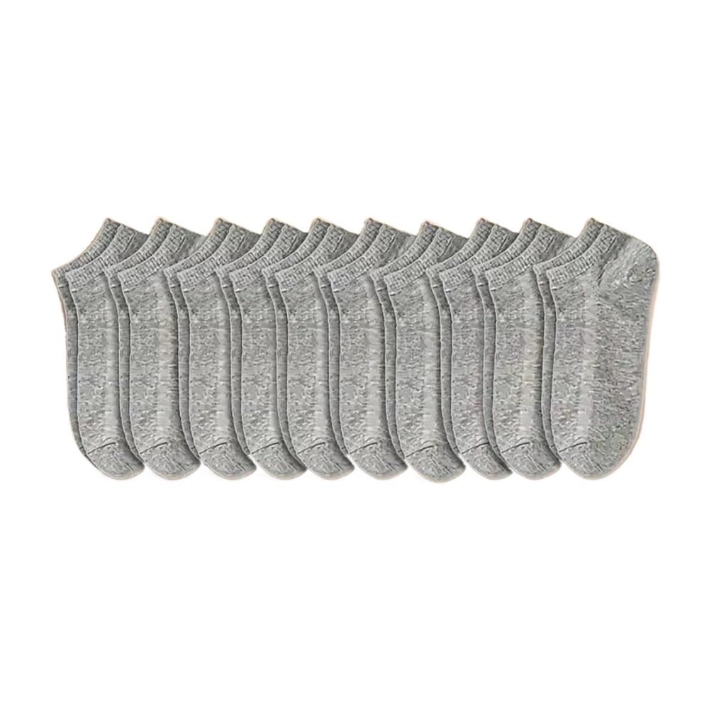 Chaussettes pur coton homme idéales pour le sport quotidien et le bureau en lot
