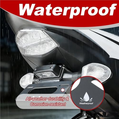 Support plaque d'immatriculation moto pour arrière épuré GSX-S1000F - 6
