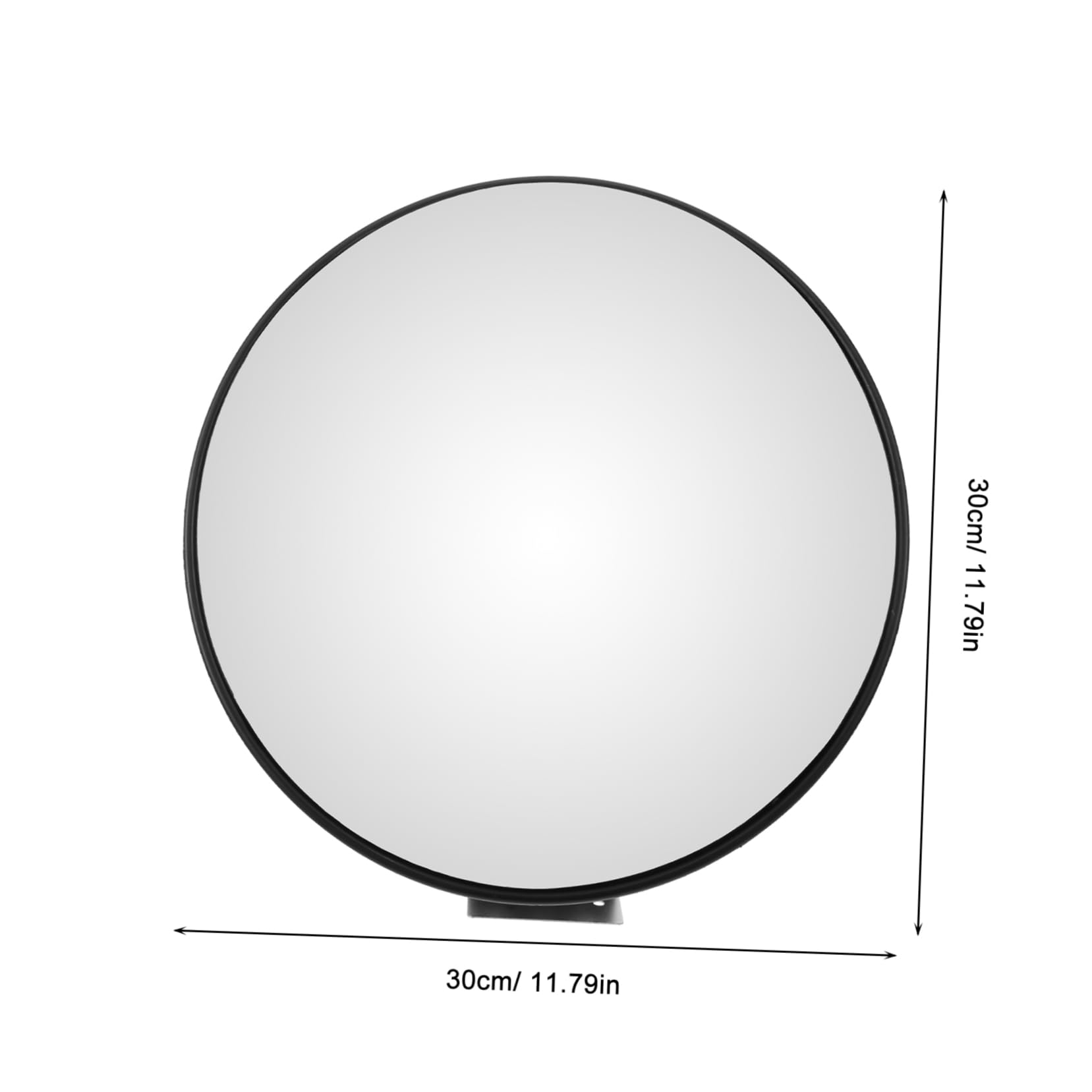 ERINGOGO Safety Convex Mirror Lens Traffic Mirror for Supermarkets Parking Lots Wide Angle Design with Base Theft Security Easy Installation for Enhanced Visibility