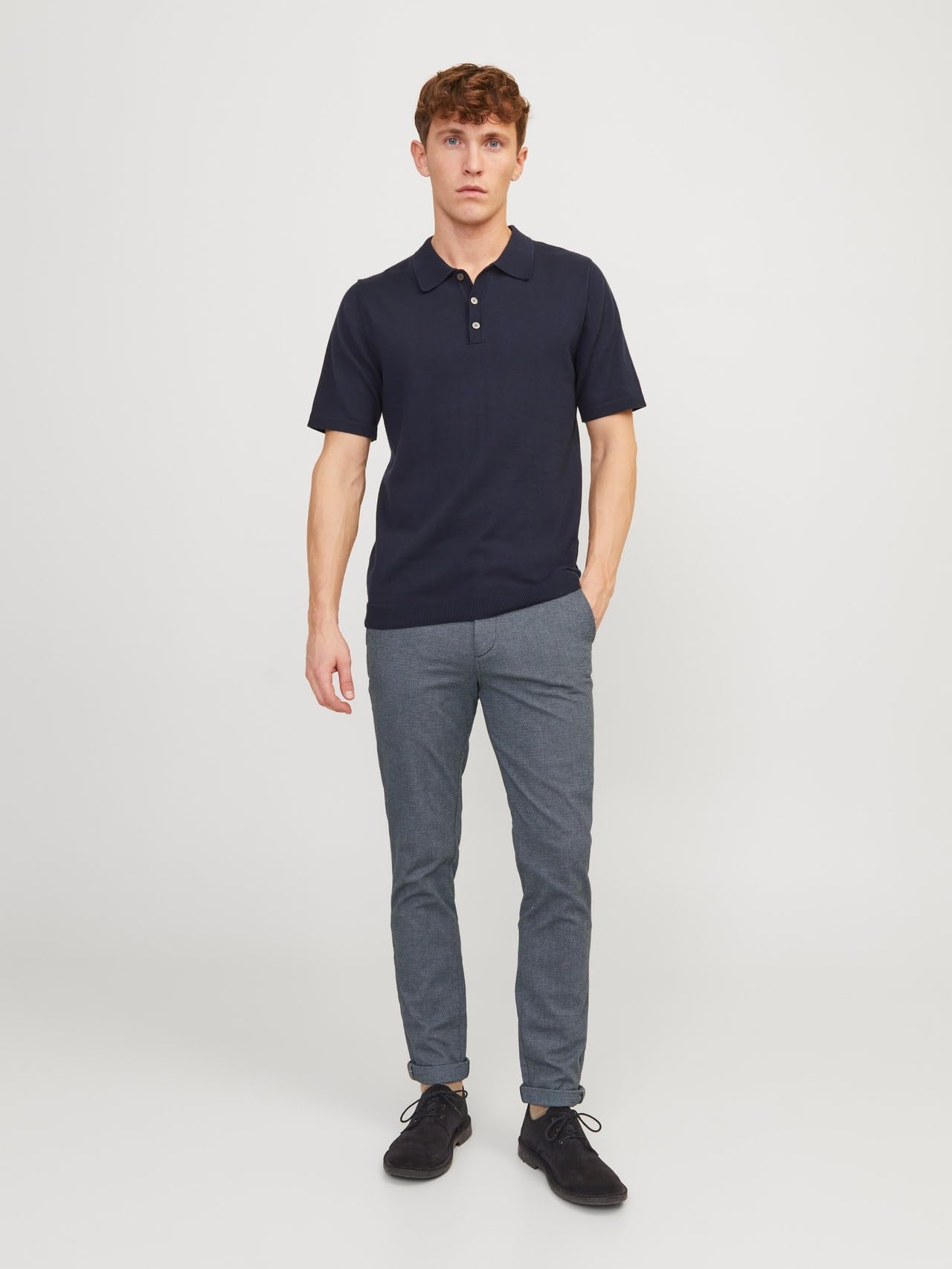 JACK & JONES Jjimarco Jjfury AKM Faded Denim Noos Pantaloni Uomo