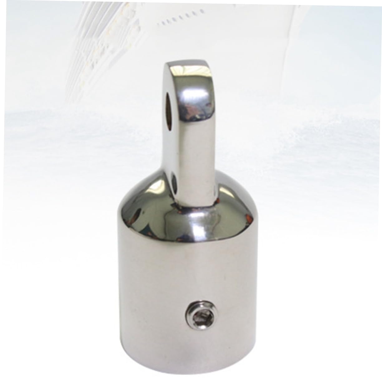 INOOMP 2 Set di Raccordi per Barche E Yacht Terminale per Occhiello da 7/8 Acciaio Inossidabile 316 Lucidato Installazione Resistente 2 Pezzi*2