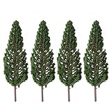 WINOMO 10 arbres miniature pour création de paysages urbains ou de parcs de diorama (13 cm)