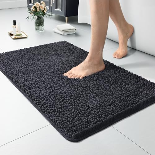 LOCHAS Luxury Bathroom Rug Shaggy Bath Mat 20 x 30