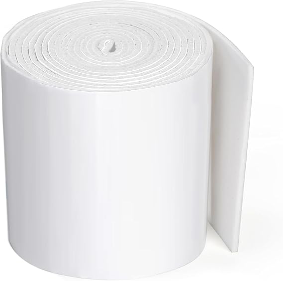 1/4 x 6 x 3 Yard Adhesive Felt Padding Felt Adhesive White Felt Roll Orthopedic Part for Wound Cushioning Cuttable Felt Padding for Provide Cushioning and Support in Pain Foot, 1 Roll