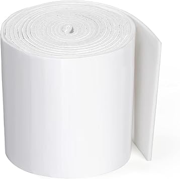 1/4" x 6" x 3 Yard Adhesive Felt Padding Felt Adhesive White Felt Roll Orthopedic Part for Wound Cushioning Cuttable Felt Padding for Provide Cushioning and Support in Pain Foot, 1 Roll