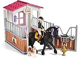 Pferdebox inkl. Tori, Friese Stute Princess, Chihuahua und Zubehör