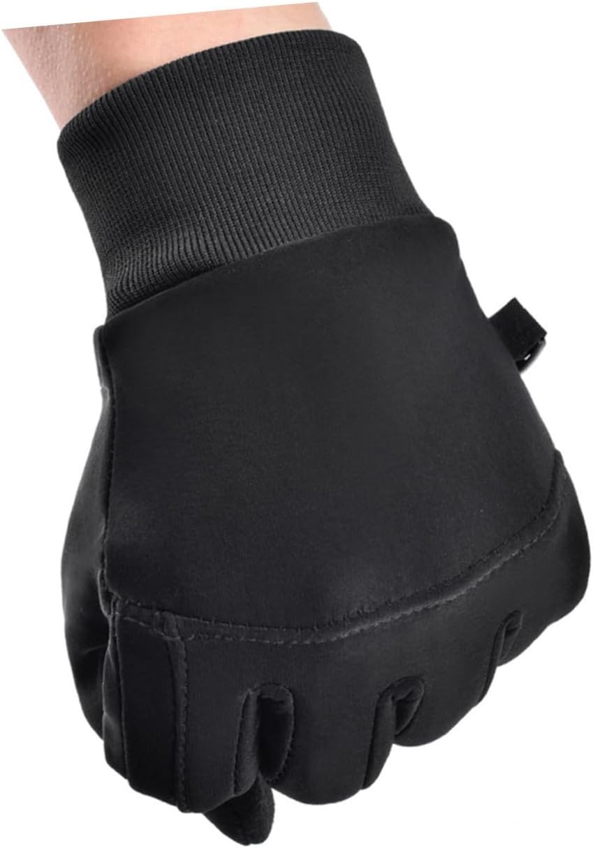 Kisangel Winter Gloves for Men Women Thermal Cycling Gloves Touchscreen Windproof Waterproof Anti-Slip for Outdoor Riding Running Hiking