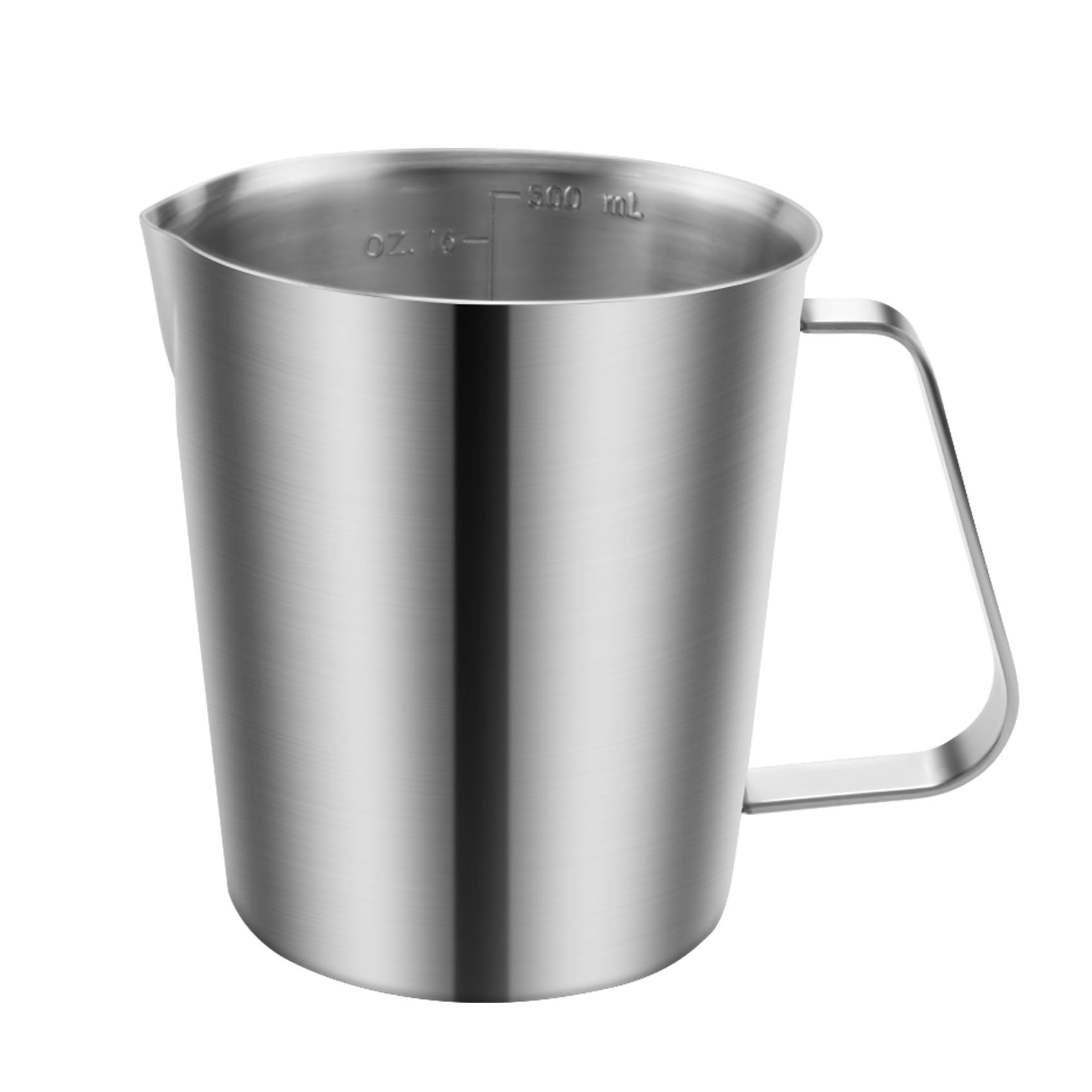 Juwacoo 500ML/16OZ Stainless Steel Measuring Cup with Convenient Handle ...