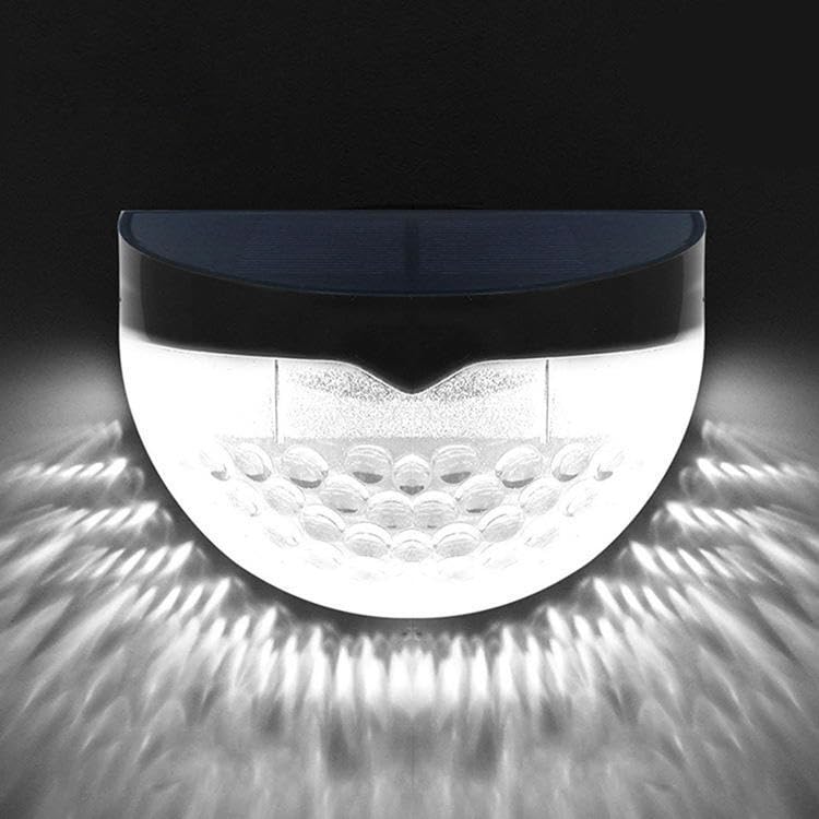 Solar Wall Light Outdoor Waterproof Wall Decorative Lamp for Home, Garden, Step, Patio, Fence Warm White Automatically ON/Off Best for Home Garden and Outdoor (1)-image-39