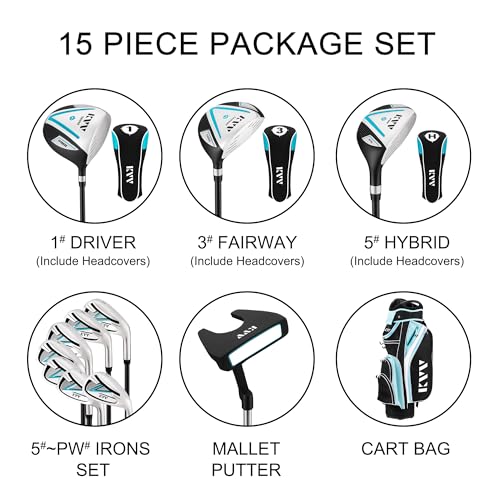 KVV Women's Complete Golf Club Set
