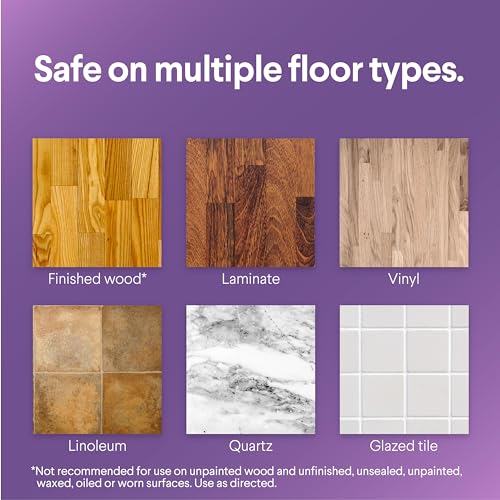 Clorox Scentiva Disinfecting Wet Mop Pad, Tuscan Lavender&Jasmine, 24 Ct, 2 Pack (Package May Vary)