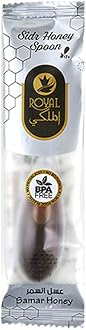 AL MALAKY ROYAL Samar Honey Spoons, Free from any Preservatives, 100% Pure & Natural Honey - 10 Pieces (Emirate Samar)