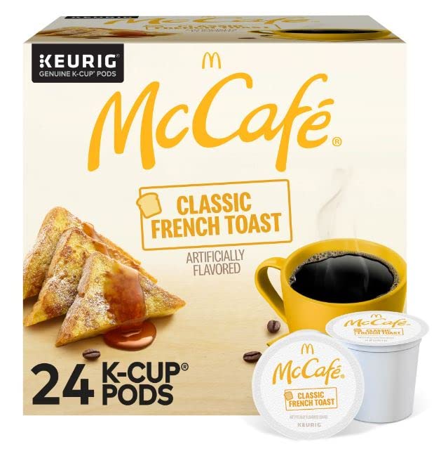 Image of McCafe Classic French Toast Coffee, Keurig Single Serve K-Cup Pods, 24 Count