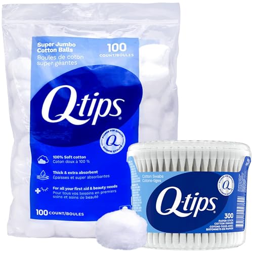 Cotons-tiges Q-tips en fibre naturelle pour hygiène sensible