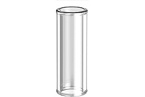 Premium Glass Guitar Slide for Electric and Acoustic, Heavy Glass Guitar Slide for Guitarists