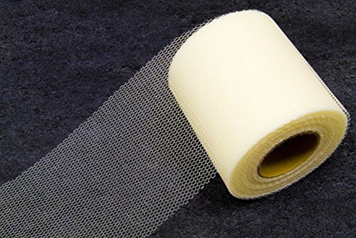 Generique - Rouleau de Tulle Ivoire 20 Mètres