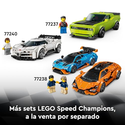 Miniatura 7 de Lego Speed Champions Superdeportivo Porsche 911 Gt3 Rs - Maqueta De Coche De Juguete Con Minifigura De Conductor - Regalo De Cumpleaños Para Niños De 9 Años 77239