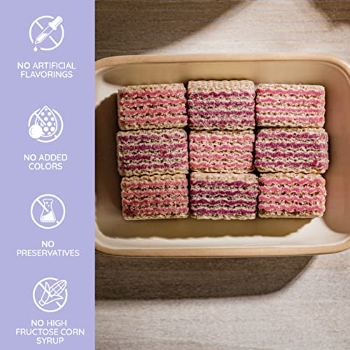 Image of Quadratini Blueberry Yogurt Bite Size Wafers by Loacker