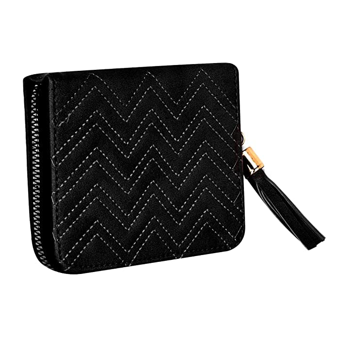 Small Women's Wallet -PU Leather Multi Wallets | Credit Card Holder | Coin Purse Zipper -Small Secure Card Case/Gift Wallet for Women and Girls-image-42