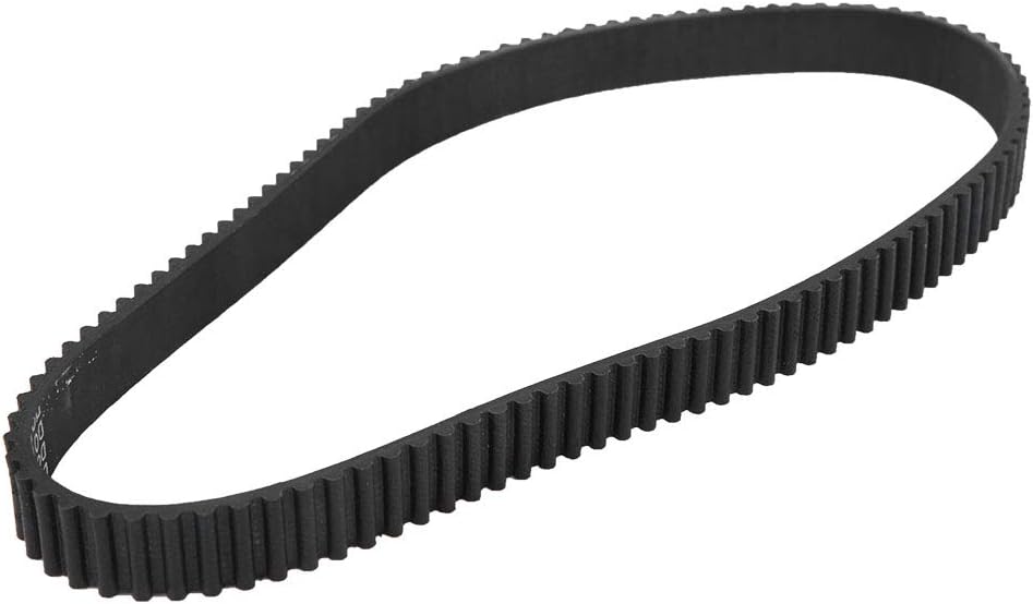 Plastic Driving Belt Band 535-5M-15 Accessory for E Scooter Electric Bike Black