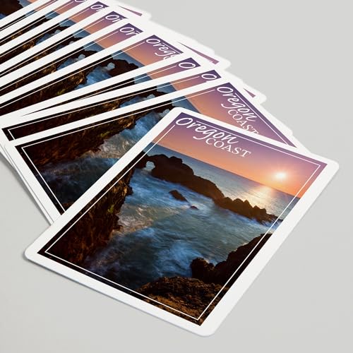 Baraja de Cartas Póker Oregon Coast y Rocky Cove miniatura 5