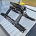 ECOTRIC Fifth 5th Wheel Trailer Hitch Mount Rails and Brackets W/Installation Kits for Full-Size Trucks