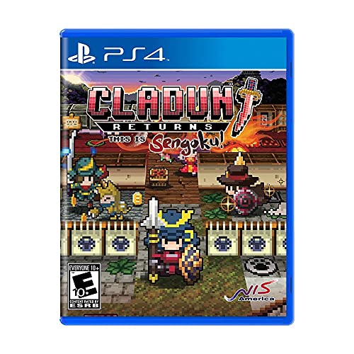 Cladun Returns This Is Sengoku PS4 jeu de rôle action rétro Sony PlayStation 4