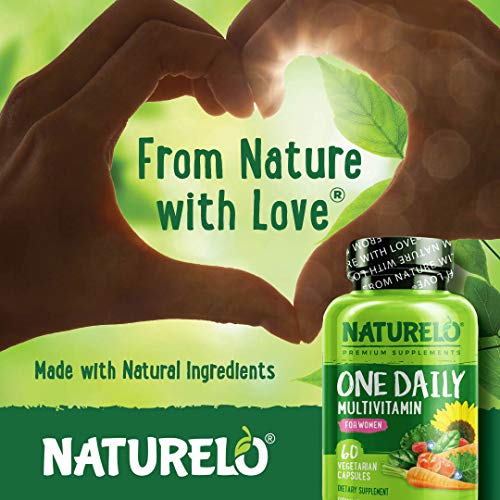 NATURELO One Daily Multivitamin for Women - Energy Support - Whole Food Supplement to Nourish Hair, Skin, Nails - Non… - Image 5