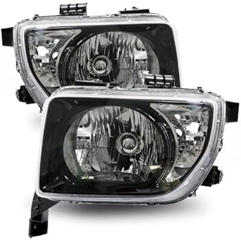 Amazon Com 07 08 Honda Element Ex Lx Headlights Headlamps Head Lights Lamps Pair Set Automotive
